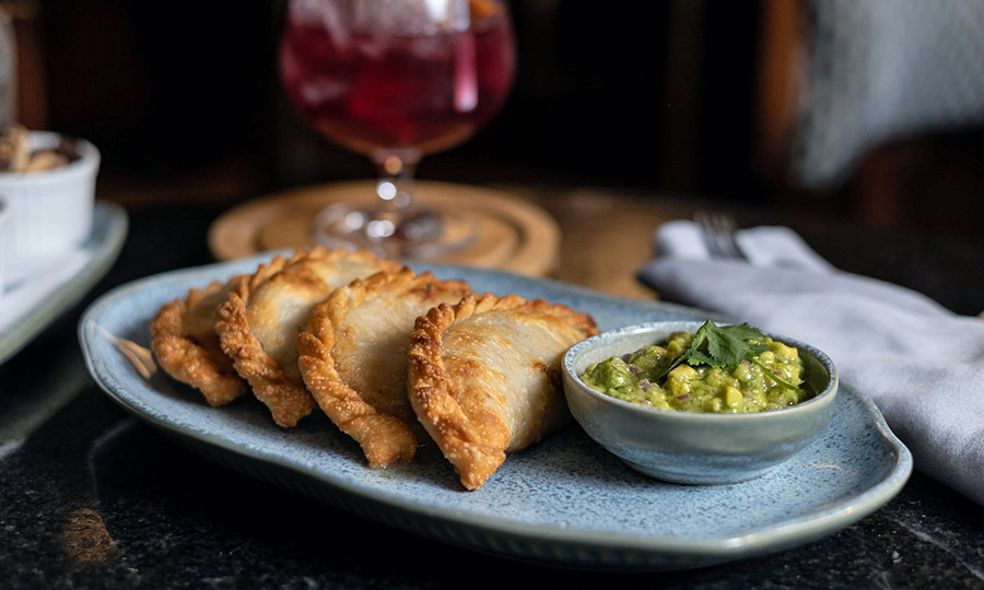 Mundiales Empanadas fritas de mariscos